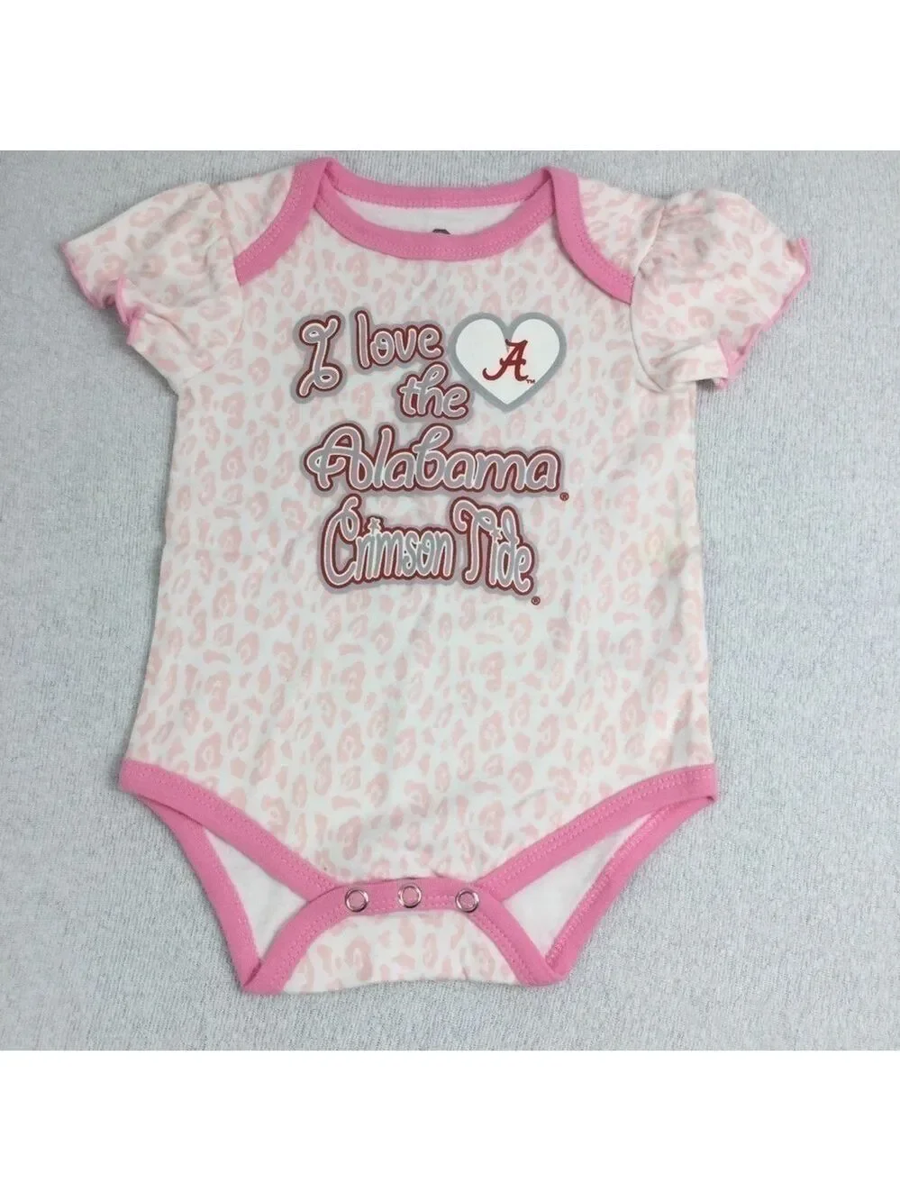 The University Of Alabama Crimson Tide Onesie Lot